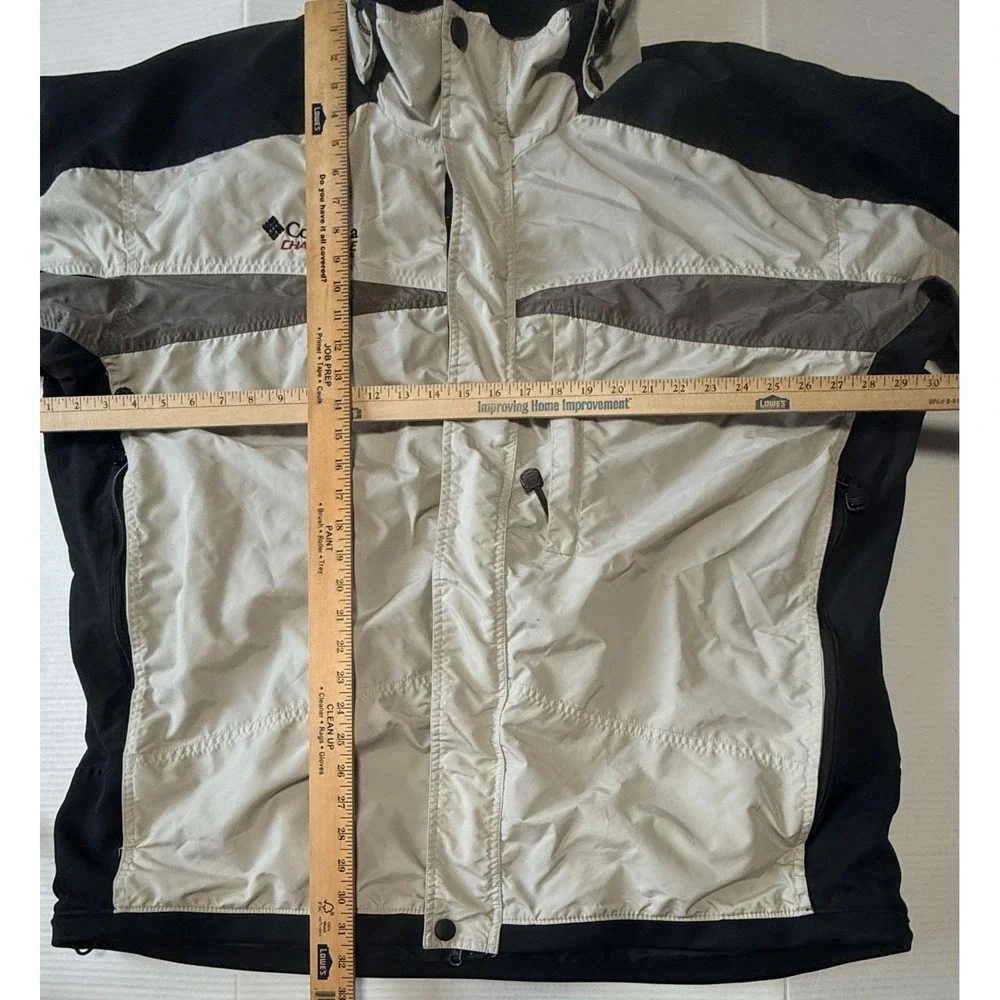 COLUMBIA Challenge Series - Men's 3-in-1 Hooded Winter Ski Jacket -‎ 2XL Tall